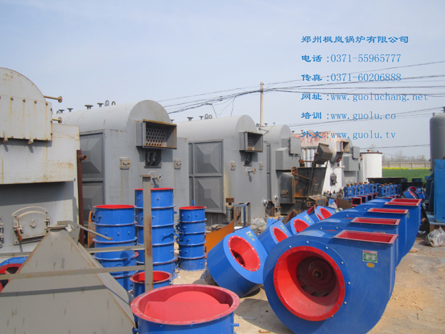 Coal-fired boiler production workshop