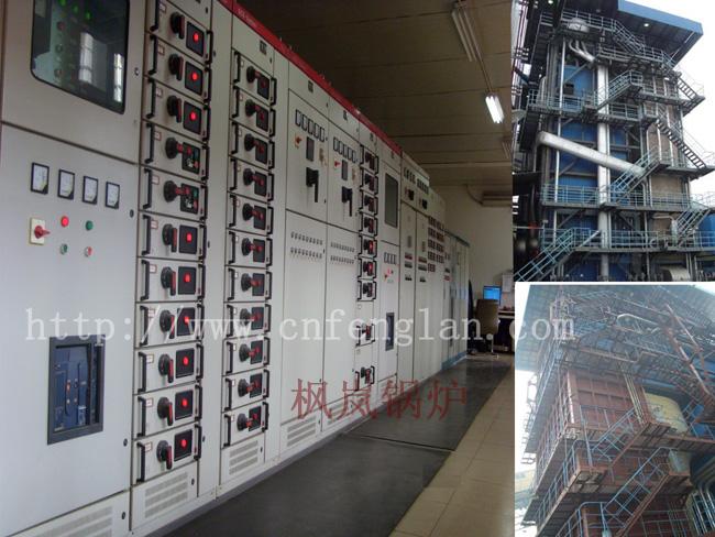 Circulating fluidized bed boiler and control