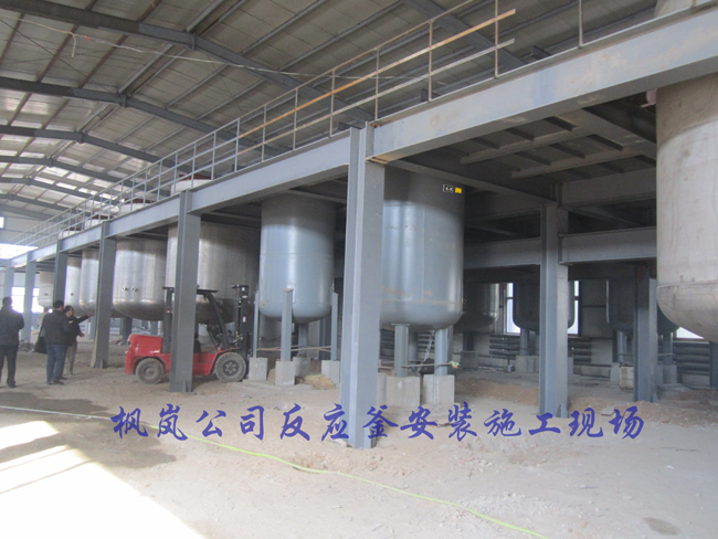 Reactor heat conduction oil heating complete set of equipment