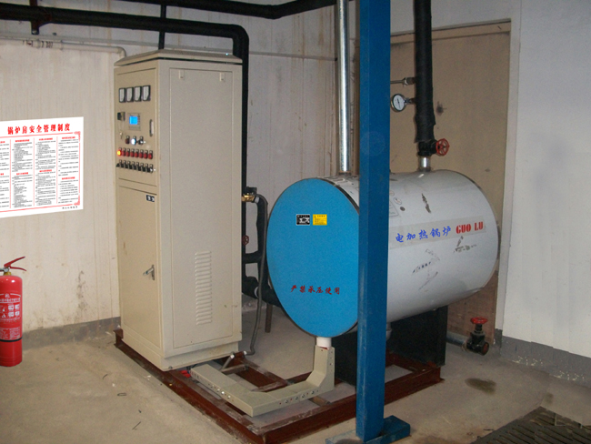 120kw split type electric hot water boiler Zhengzhou Airport