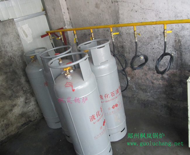 Liquefied gas boiler gasification equipment