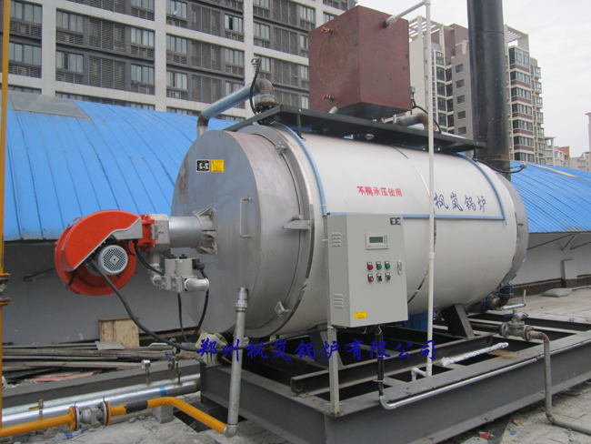 Gas atmospheric pressure hot water boiler proportional adjustment LCD display