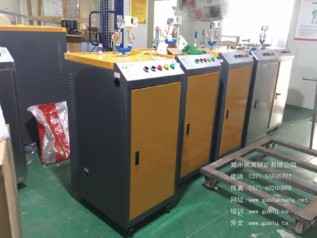 Small integrated (exempt from inspection) electric steam boiler
