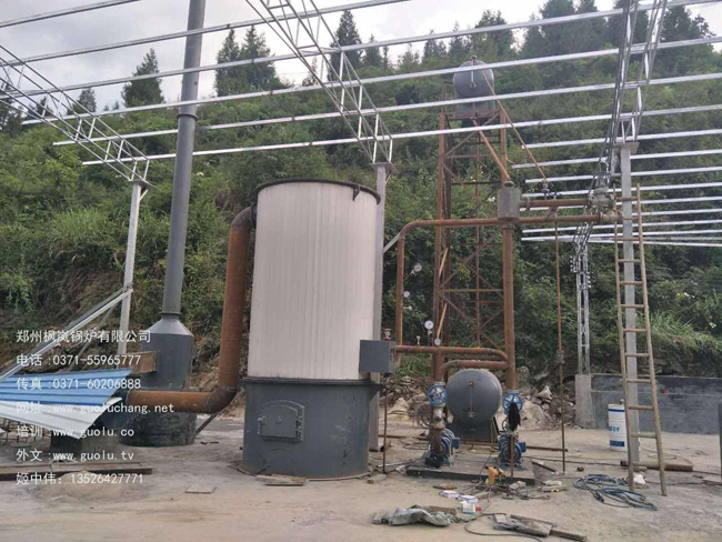 Biomass heat conduction oil furnace