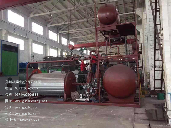 Biomass (granule) heat conduction oil furnace