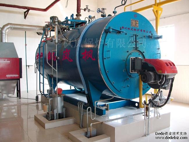 Proportion adjustment of WNS gas steam boiler (touch screen)